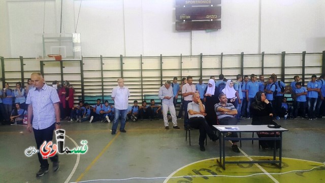 الثانوية الشاملة في كفر قاسم تحتفل بعيد الأضحى المبارك